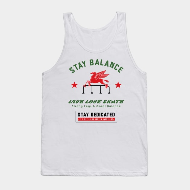 stay balance Tank Top by VISUALDIARY